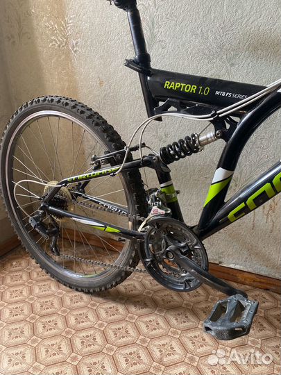 Велосипед Forward raptor 1.0 MTB FS Series