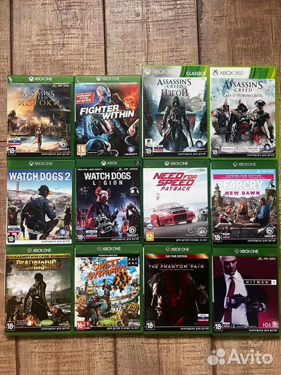 Игры на xbox One