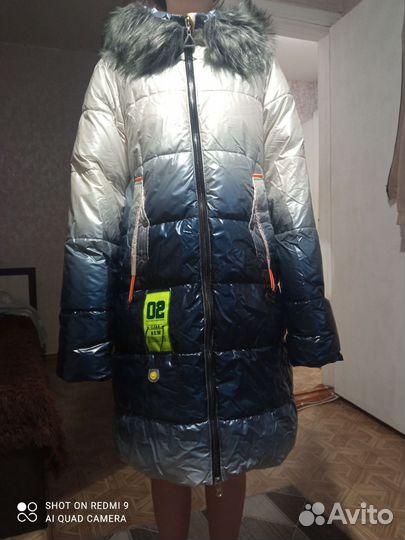Пуховик зимний женский 42 44