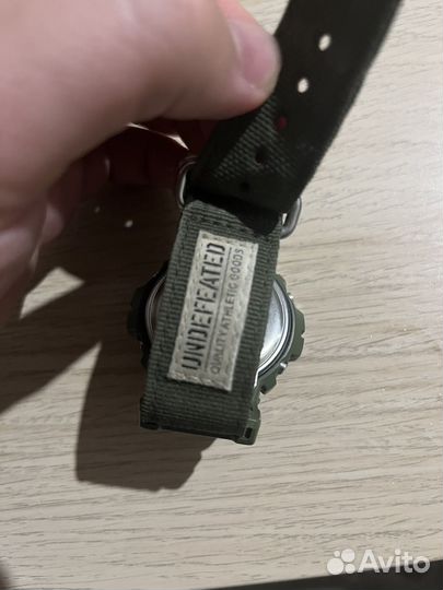 Часы casio g shock x undefeated limited edition
