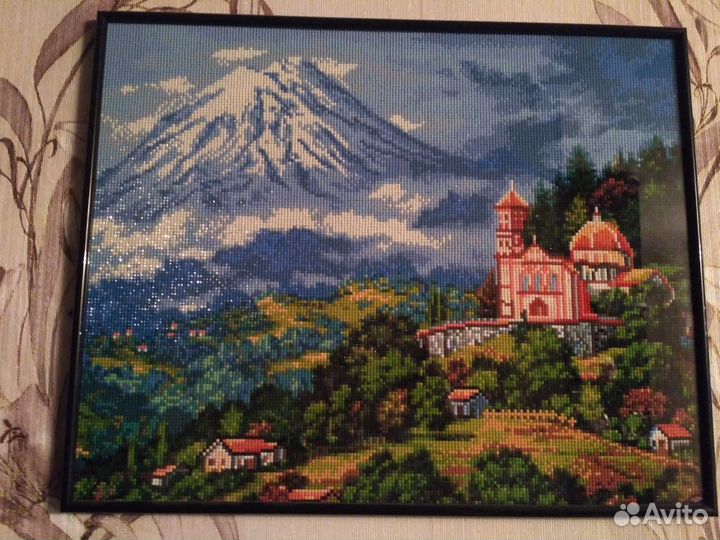 Продам готовые картины из алмазной мозайки