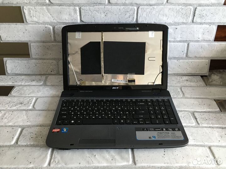 Acer 5542G на запчасти корпус с нерабочей платой