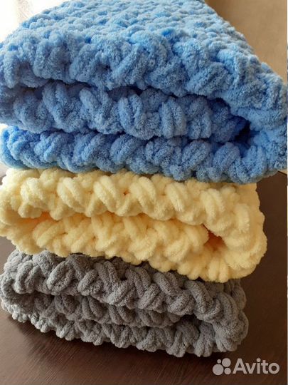 Плюшевый плед на заказ