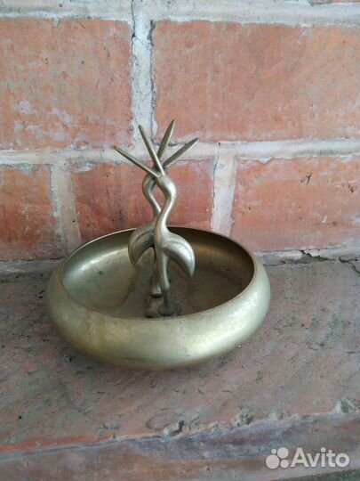 Пепельница винтажная Европа