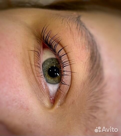 Модель на ламинирование ресниц