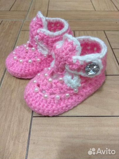 Пинетки для девочки