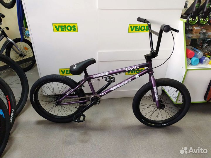 BMX бмх Пром Бензин Цвет Алюминиевый Хром