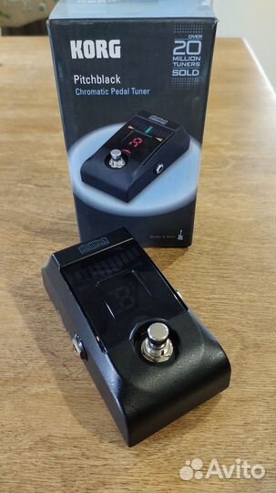 Тюнер гитарный Korg PitchBlack PB-01