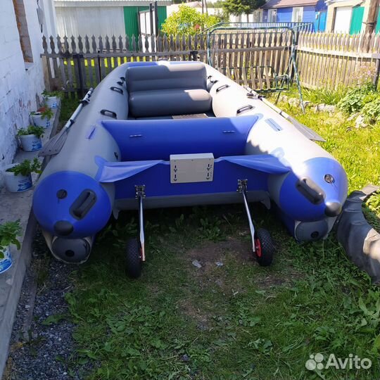 Лодка катамаран Baikat 400s