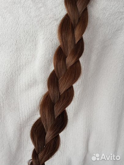 Натуральные волосы на заколках Berkana 50 см