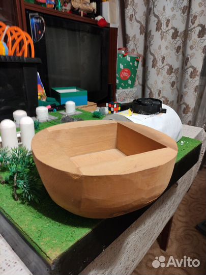 Деревянная посуда миска