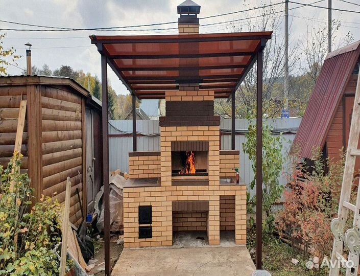 Барбекю, кладка печей барбекю