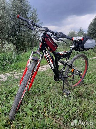 Двухподвесный горный велосипед