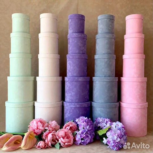 Шляпная коробка на заказ с лого