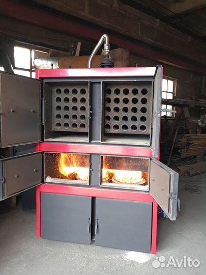 Промышленный твердотопливный котел Vulkan MAX DUO