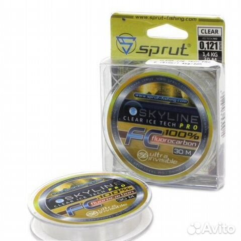 Флюорокарбон Sprut Skyline FC Ice Tech Pro 30м