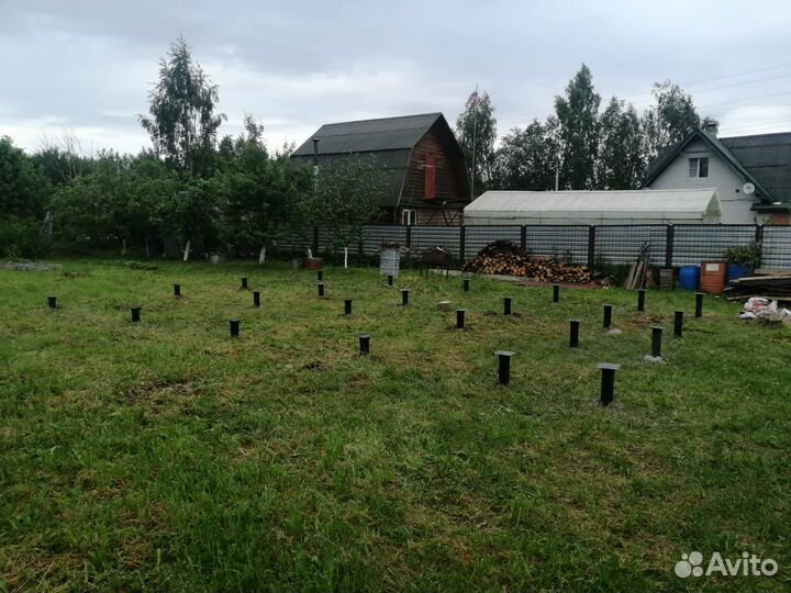 Винтовые сваи под ключ