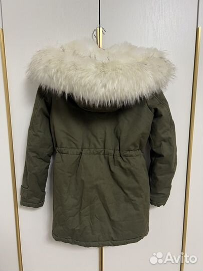 Парка женская 44-46 с искусственным мехом