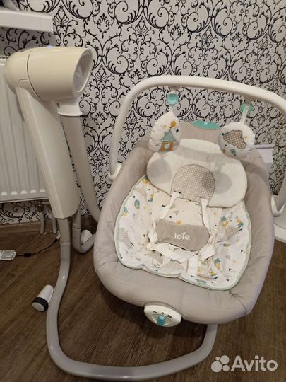 Детские электронные качели joie