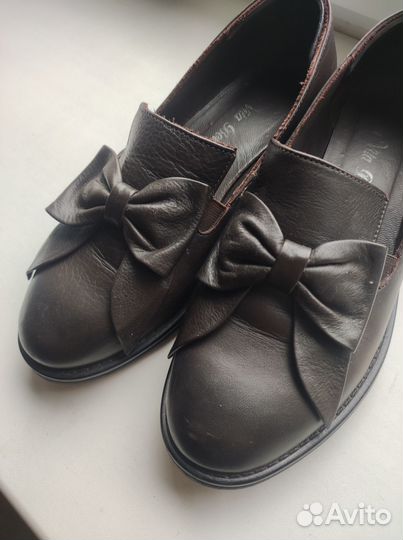 Туфли женские 37 размер натуральная кожа