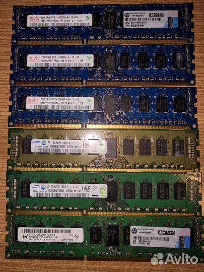 Серверная оперативная память ddr3 12 gb