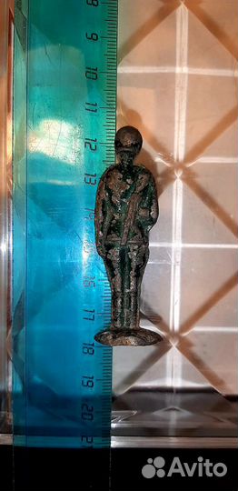 Старинный Оловянный Солдатик Тяжелый Металл СССР