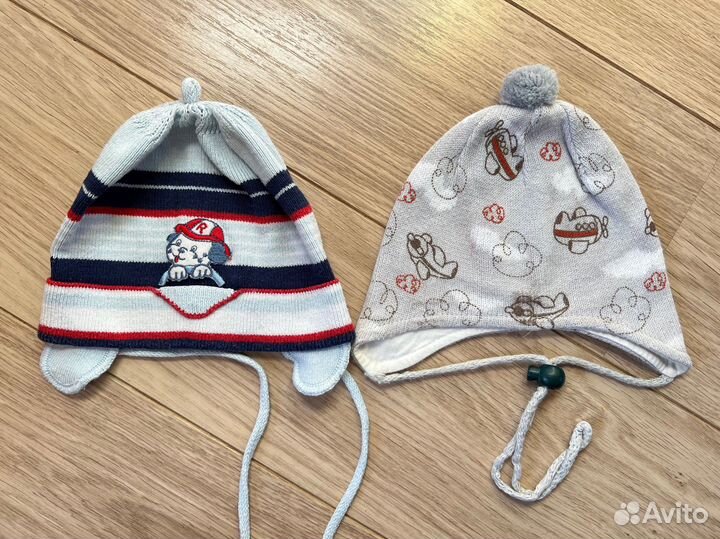 Шапки для малышей 37-46 размер демисезонные