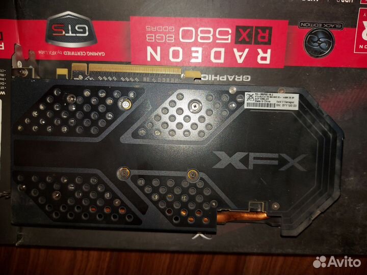 XFX rx580 8g
