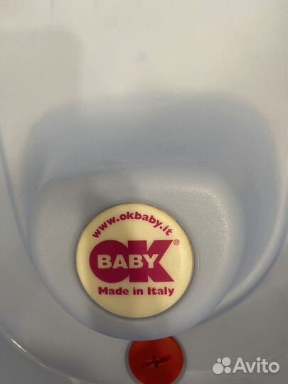 Ванночка для купания с показателем температуры