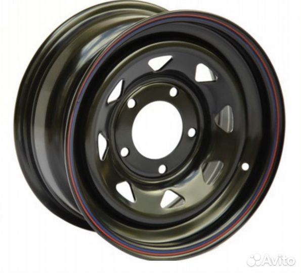 Диски УАЗ ORW r15x8 5x139.7 et-19 черные