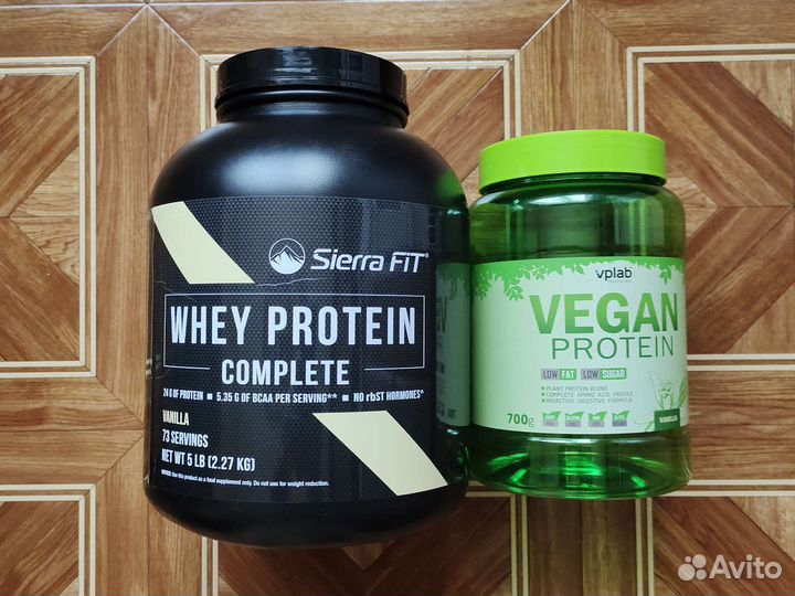 Банки пустые из-под протеина для хранения