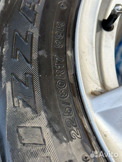 Колеса в сборе r17 зимние 5 114.3