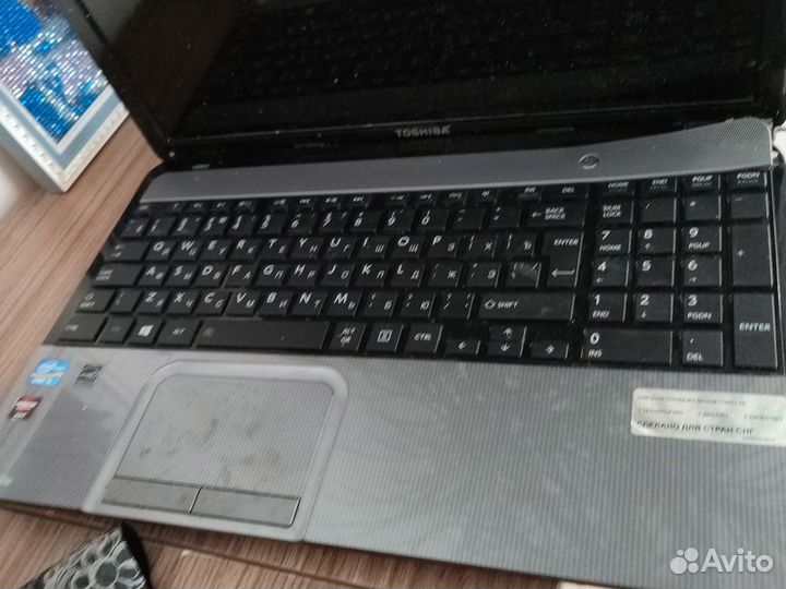 Toshiba ноутбук на запчасти