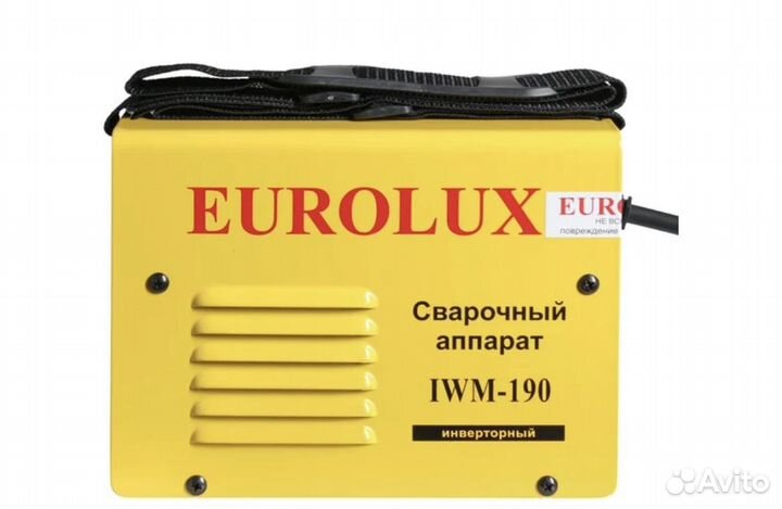 Сварочный аппарат инверторный IWM190 Eurolux