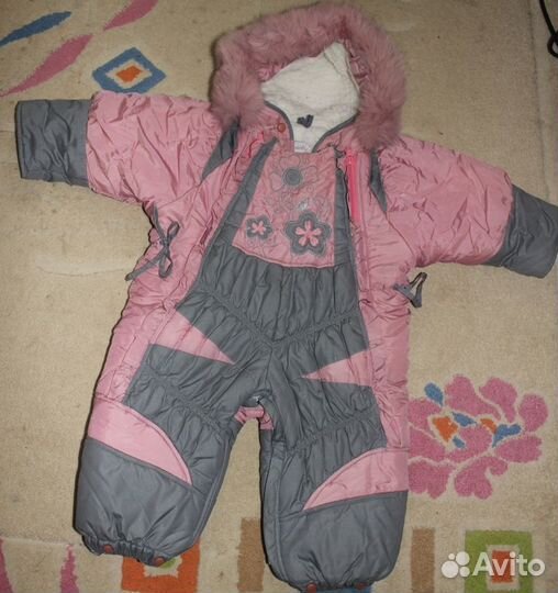 Зимний комбинезон для девочки