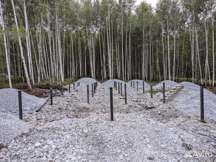 Винтовые сваи, диаметры все есть