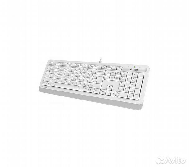 Клавиатура A4Tech Fstyler FK10, белый/серый