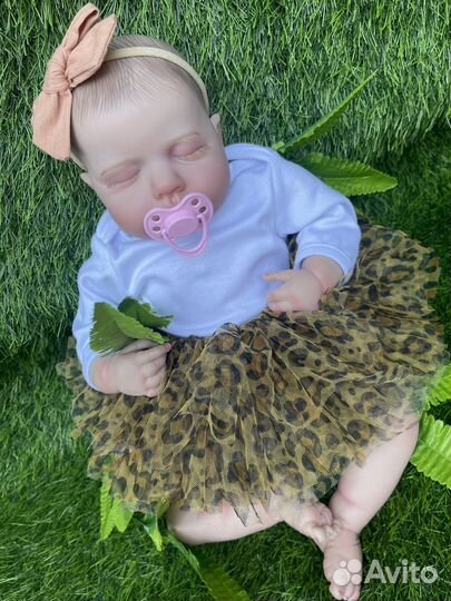 Кукла реборн новая красивая девочка - пупс