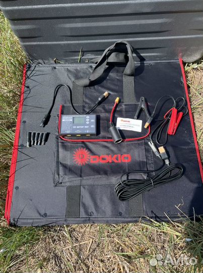 Раскладная солнечная панель на 220 watt dokio