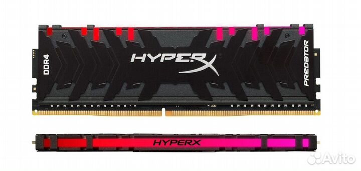 Озу DDR4 16Gb 3200MHz Kingston HyperX Predator
