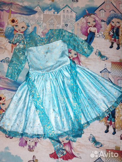 Нарядное платье для девочки 116 122