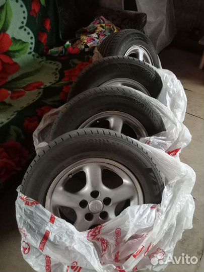 Летняя резина на литье