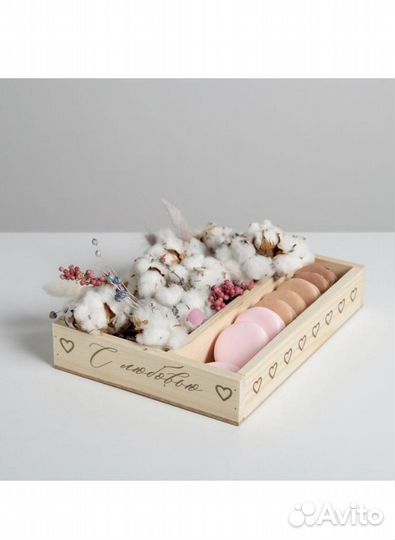 Ящик-кашпо подарочный «С любовью»