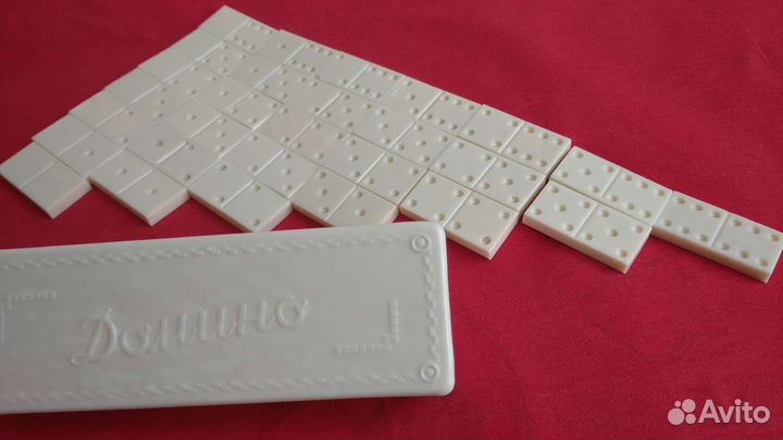 Домино карболитовое времён СССР