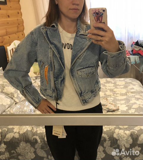 Новая джинсовка pull&bear S