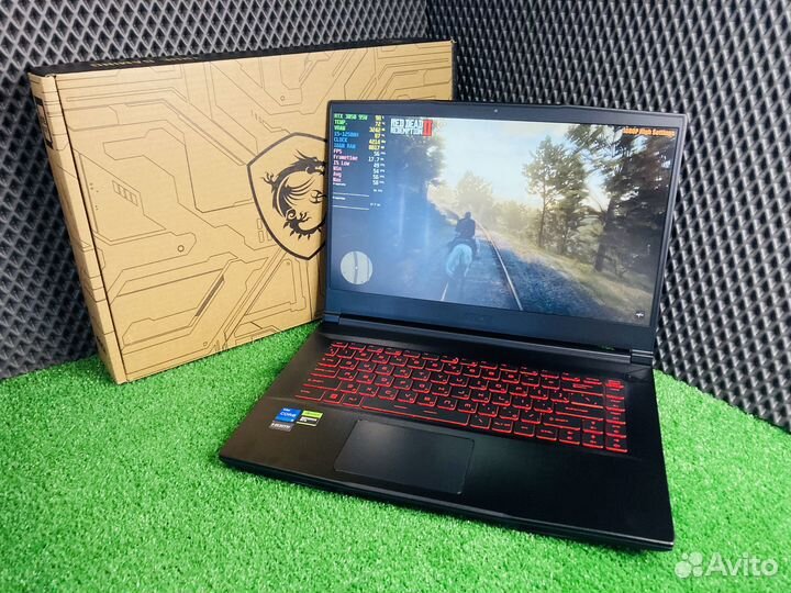 Игровой ноутбук MSI i5 RTX 3050