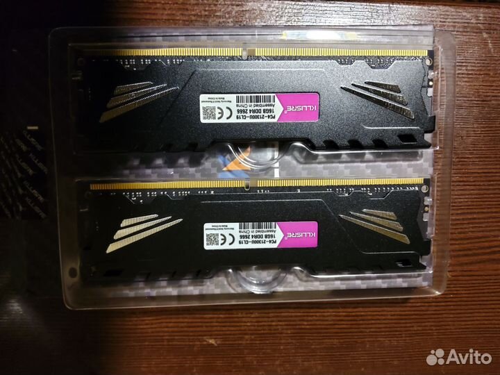 Оперативная память kllisre DDR4 16GB 2666MHZ