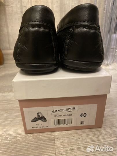 Мокасины мужские 38р натур. Кожа