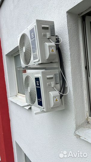 Сплит система с установкой