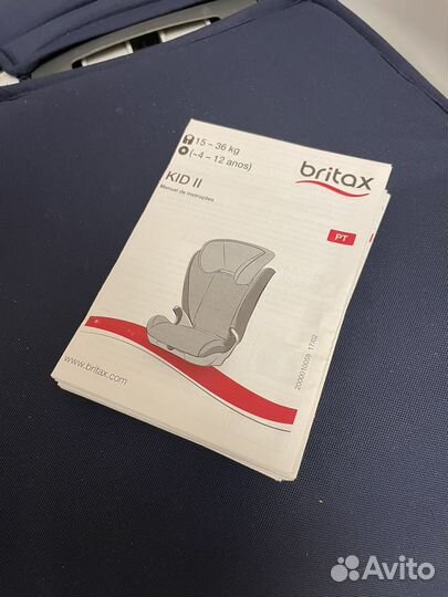 Автомобильное кресло britax romer kid 2